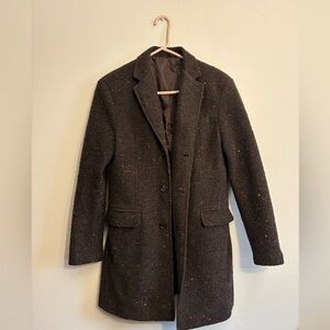 Zara Men's Dark Brown Trench Coat